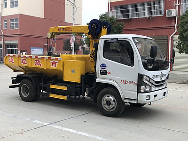 國(guó)六東風(fēng)多利卡管道清淤車